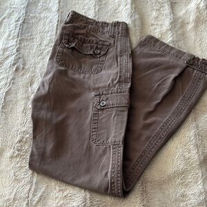 Casual Brown Cargo Pants